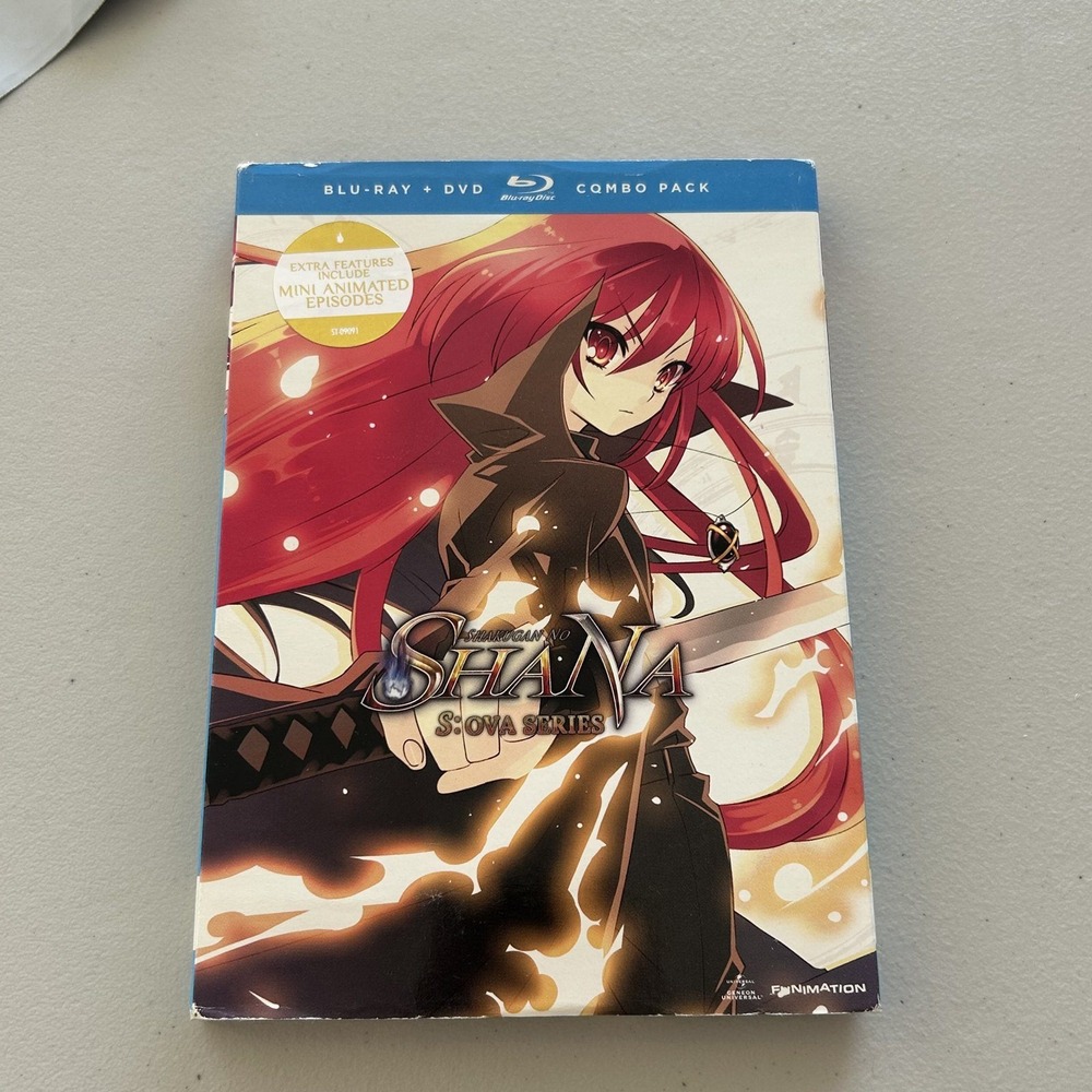 Shakugan no Shana S OVA Series Blu-ray DVD Combo Pack Funimation Anime